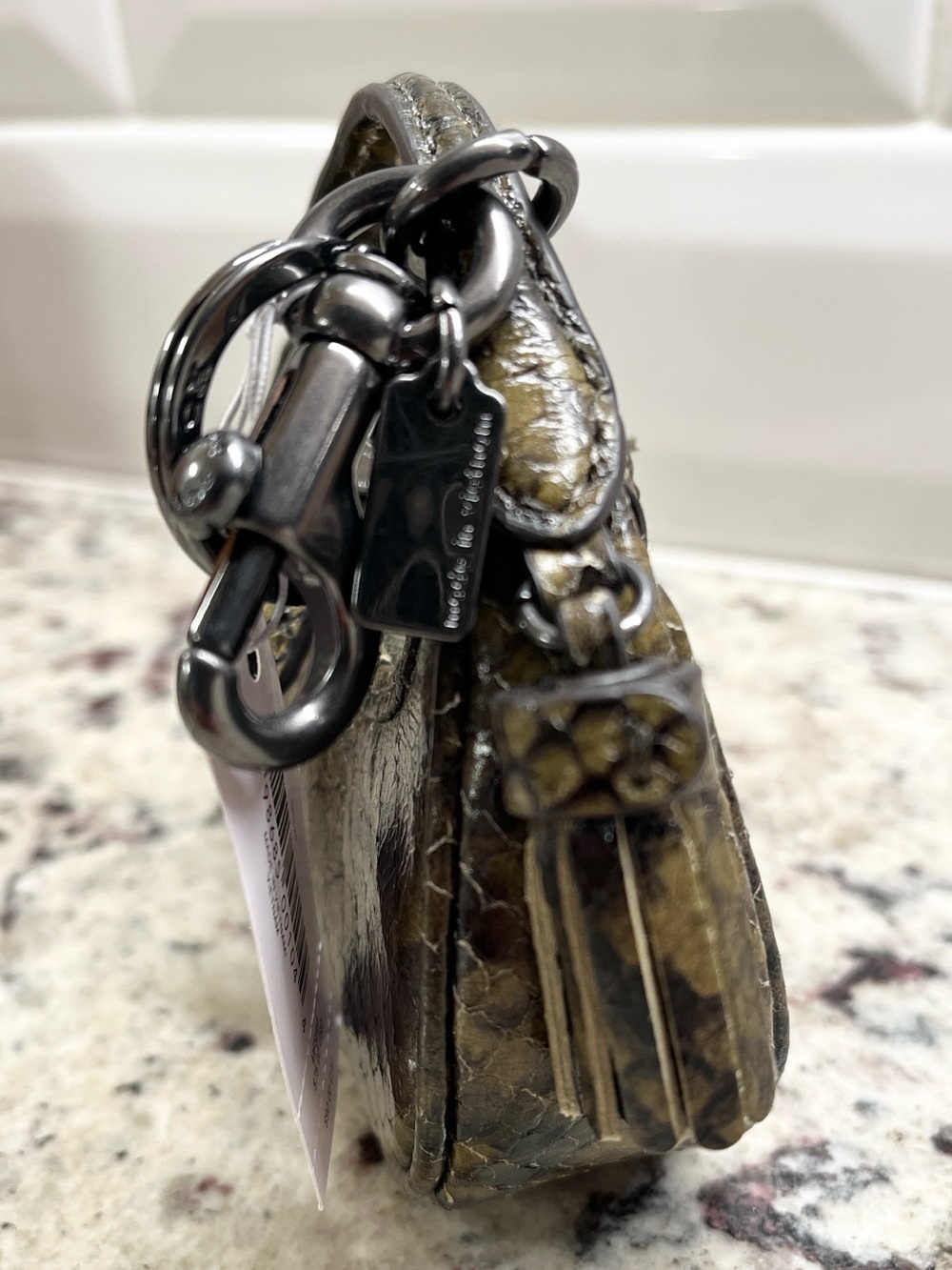Coach Carmen Mini Bag Charm Key Fob NWT - Picture 5 of 11